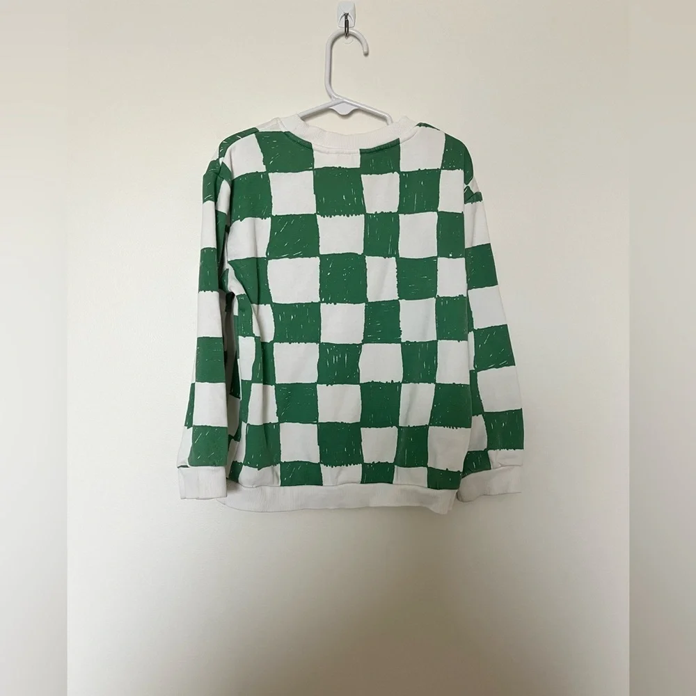 H&M Kids checkered sweatshirt